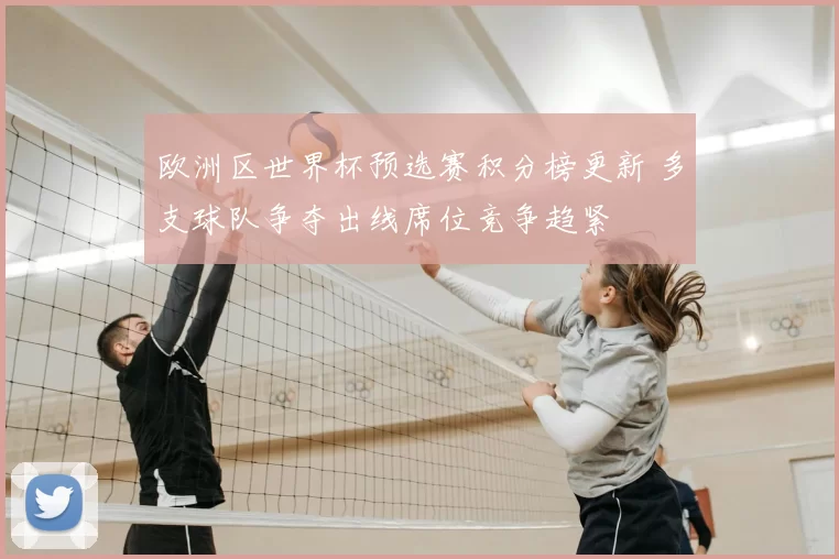 欧洲区世界杯预选赛积分榜更新 多支球队争夺出线席位竞争趋紧